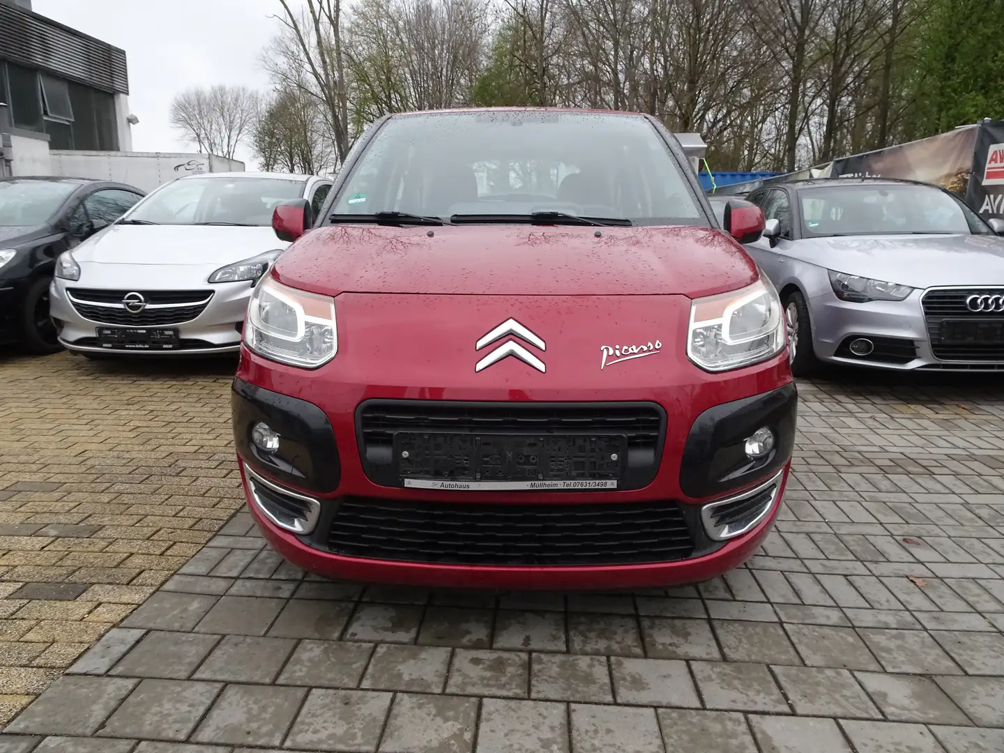 Citroen C3 Picasso Tendance-Klima-PDC-8Fachb-1 Hand-SHG-Top 1A. Czerwony - 2