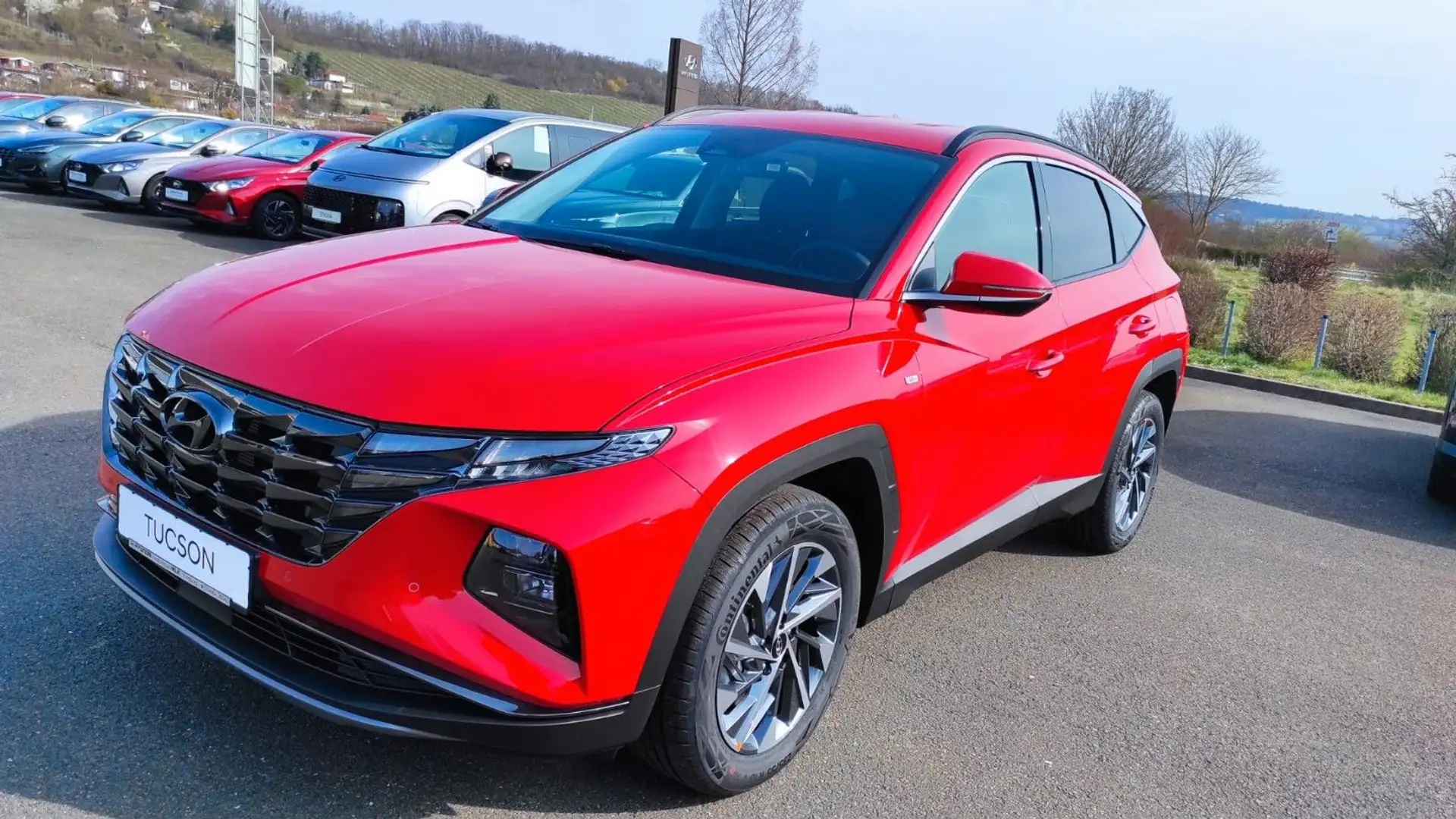 Hyundai TUCSON 1.6 T-GDI 132kW 48V Trend DCT 4WD Red - 1
