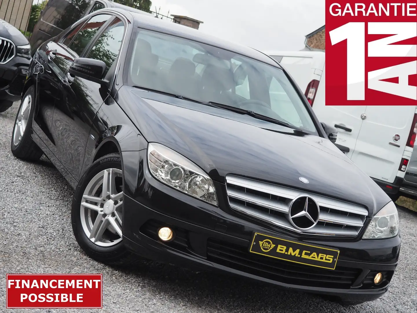 Mercedes-Benz C 180 CDI BE ✅BOITE AUTO✅CLIM-CRUISE-JA-PDC-GARANTIE Schwarz - 1