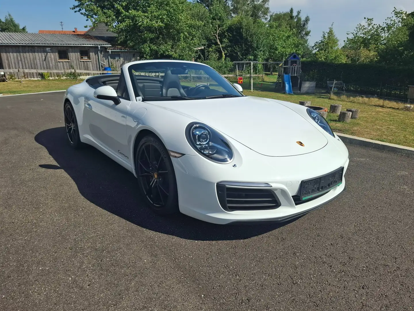 Porsche 991 911 Carrera Cabrio PDK Weiß - 2