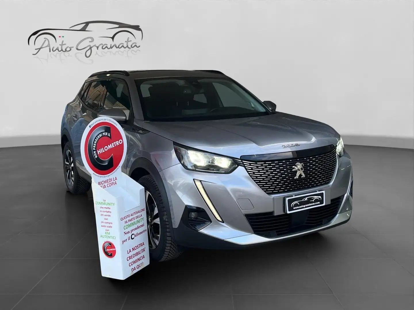Peugeot 2008 1.5 Bluehdi 130cv AUT. Allure Pack Argento - 1
