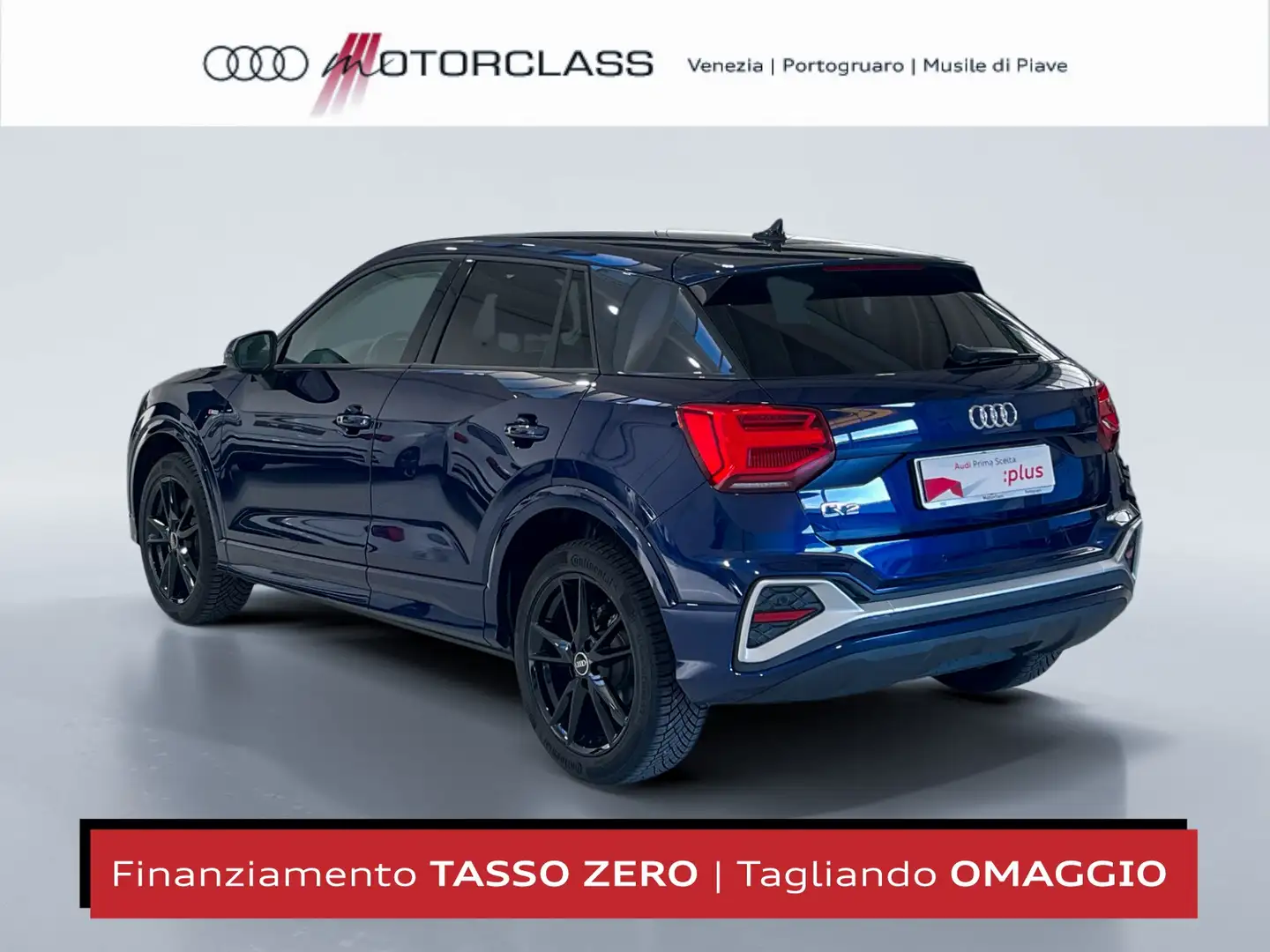 Audi Q2 35 2.0 tdi s line edition s tronic Bleu - 2
