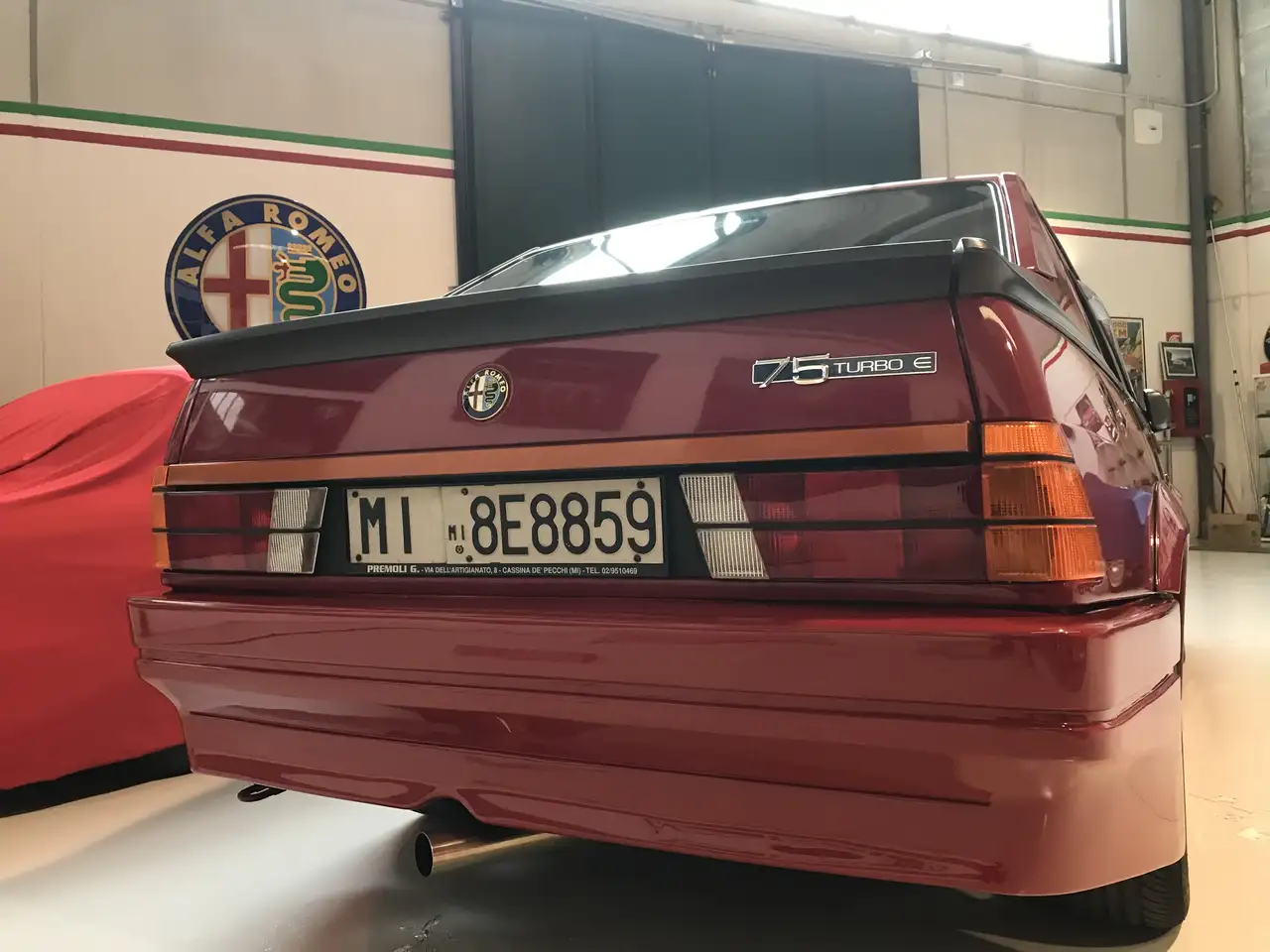 Alfa Romeo 75 1.8 Turbo Evoluzione Numero 56 di 500, foto 5