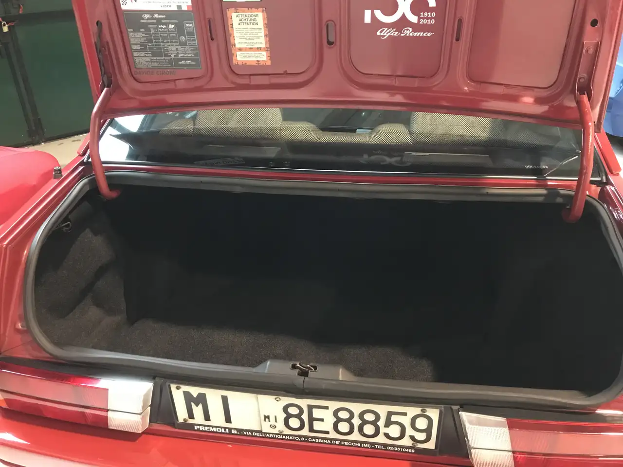Alfa Romeo 75 1.8 Turbo Evoluzione Numero 56 di 500, foto 8