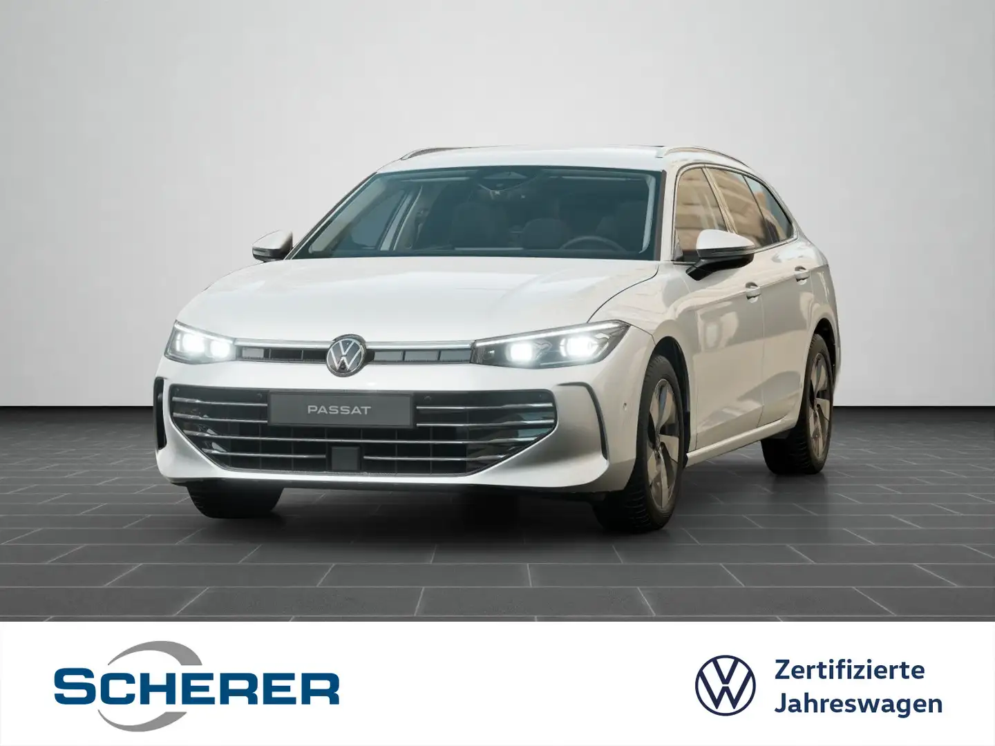 Volkswagen Passat Variant Elegance 2.0 TDI DSG AHK KAM NAVI Weiß - 1