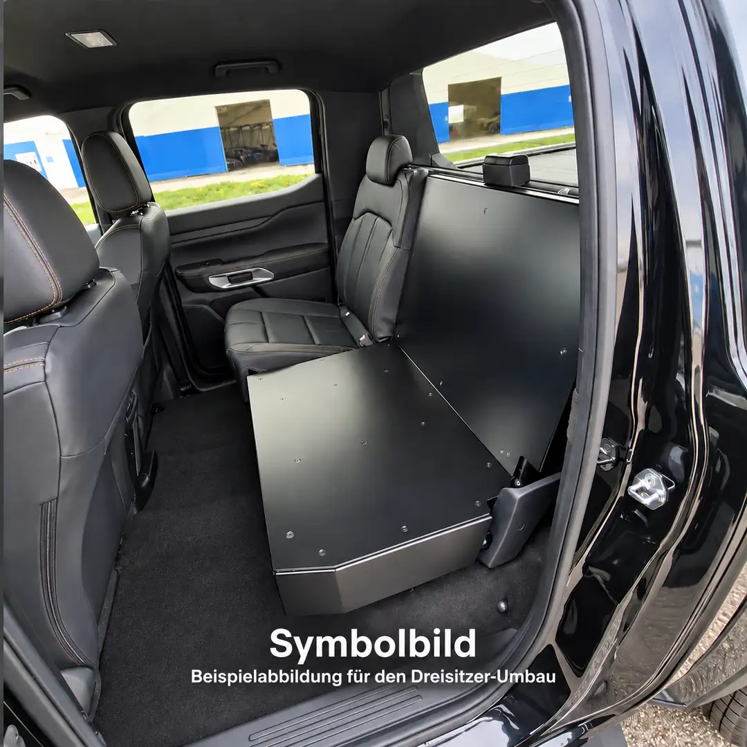Ford Ranger XL | 2,0L DIESEL | NoVA-freier 3-Sitzer Schwarz - 2