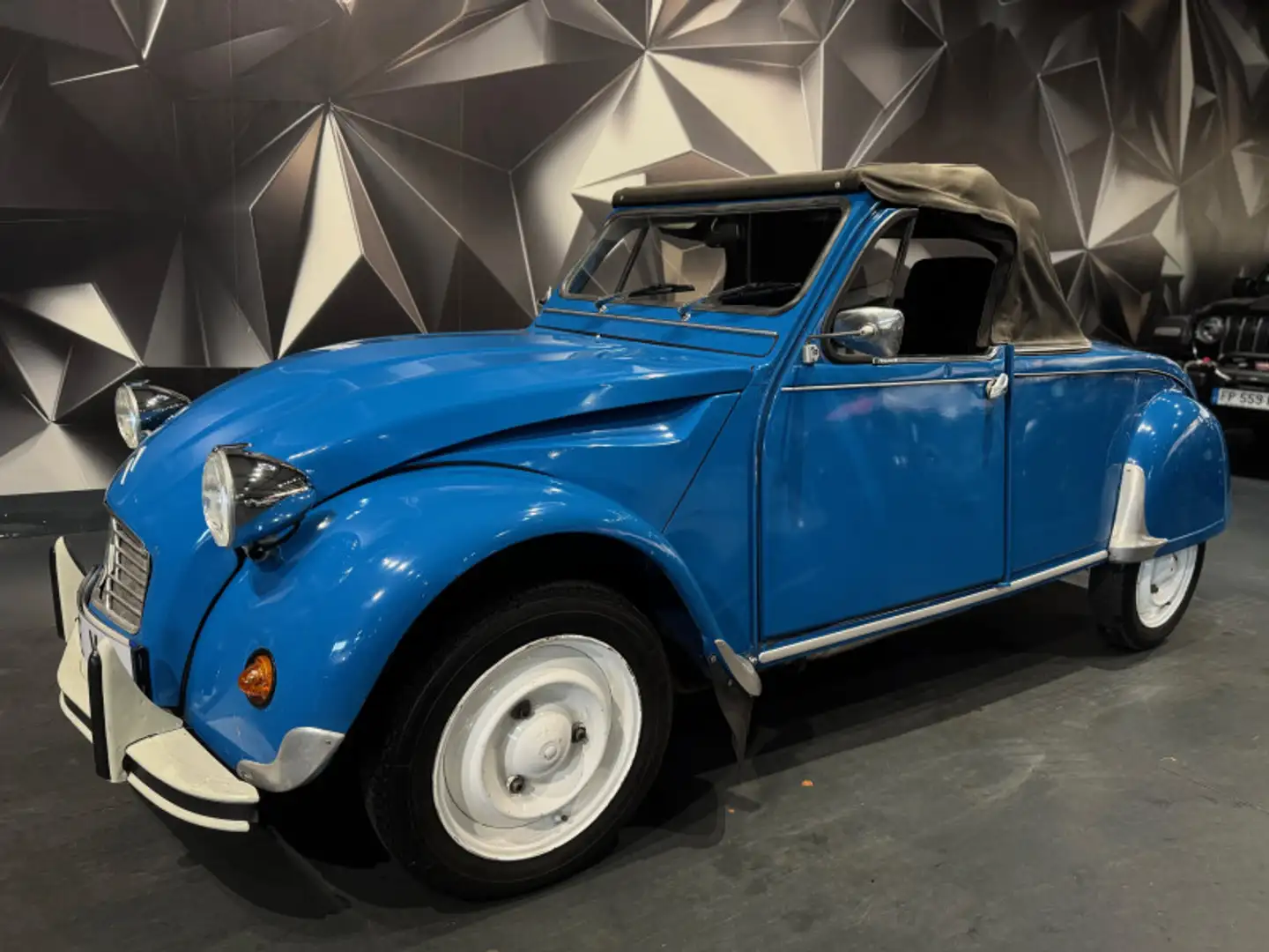 Citroen 2CV 602 CM3 29 CH Blau - 2