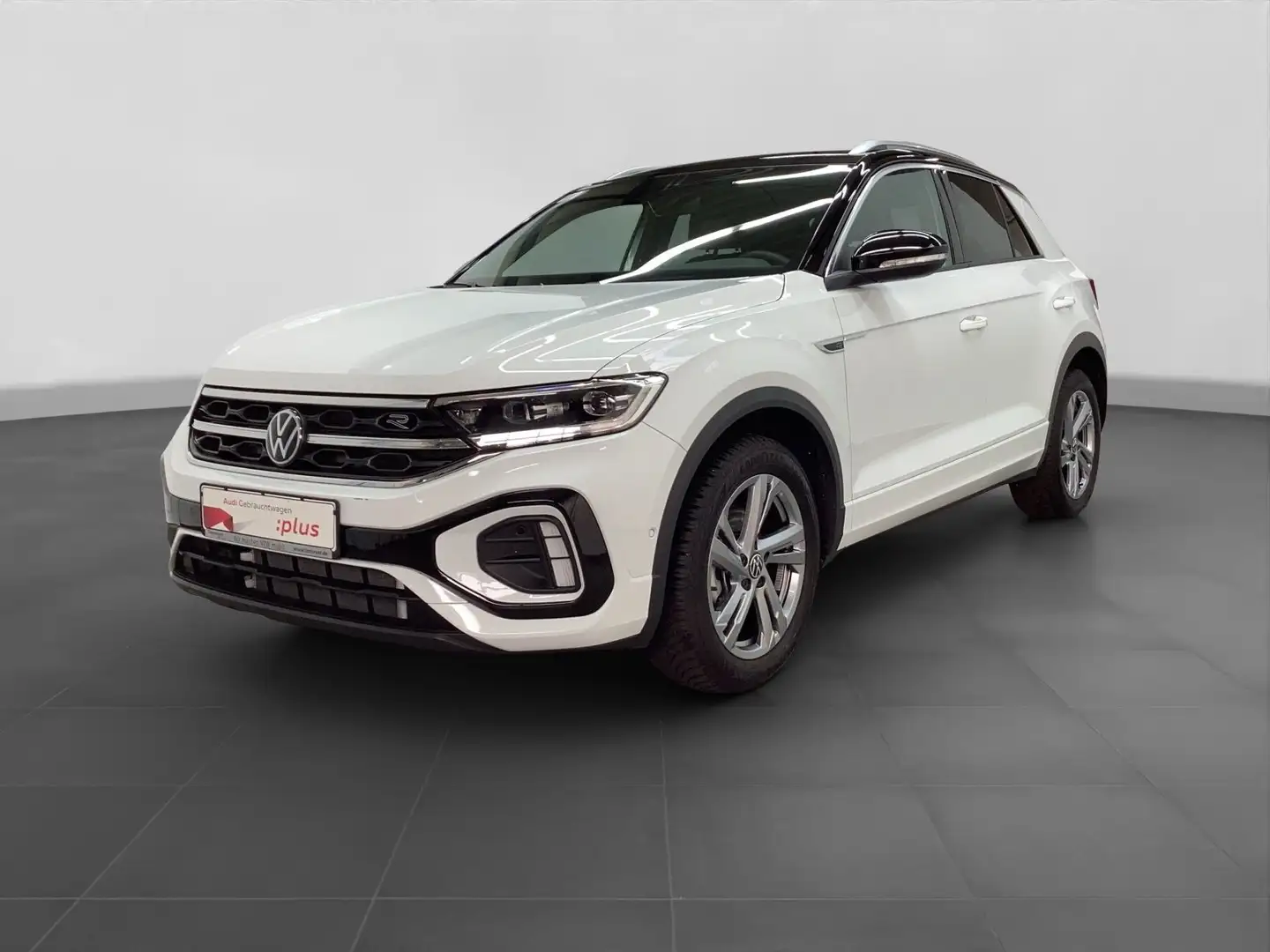 Volkswagen T-Roc 1.5 TSI DSG R-LINE KAMER AHK NAVI PRIVACY Weiß - 2