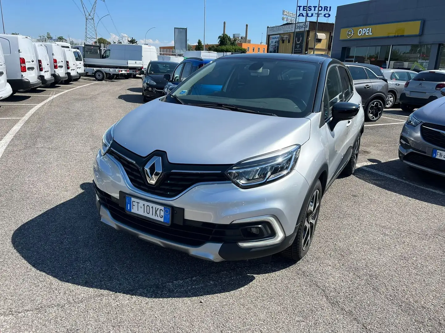 Renault Captur Captur I 2017 1.5 dci Business 90cv edc Grigio - 1