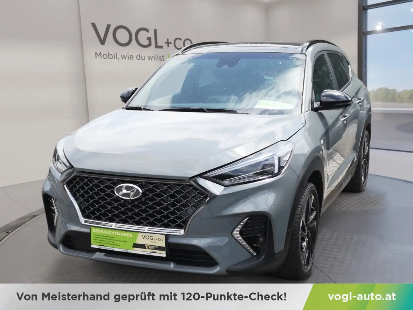 Hyundai TUCSON 1,6 CRDI 4WD N-Line Plus DCT Aut. Grau - 1