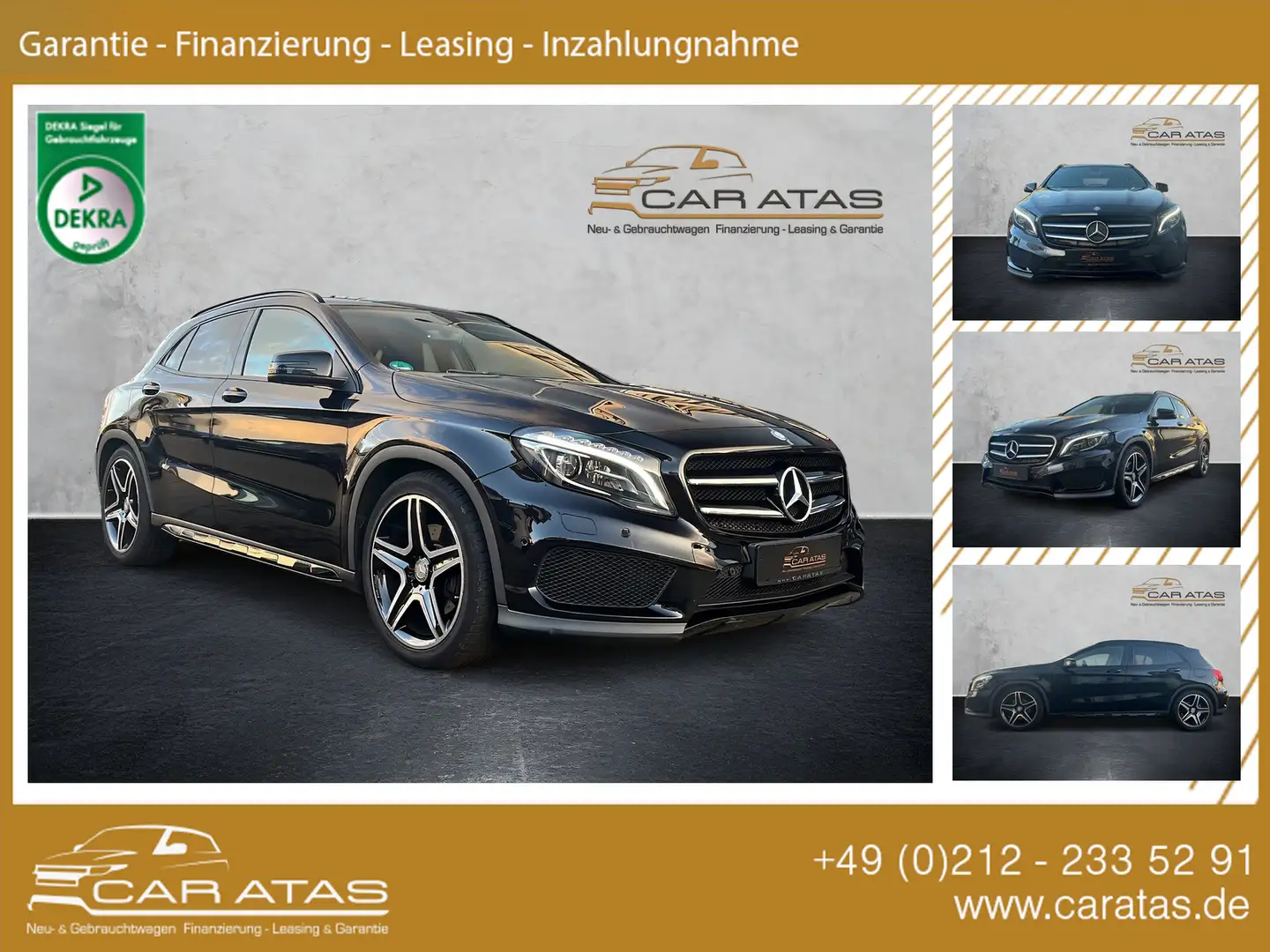 Mercedes-Benz GLA 220 CDI 4Matic AMG NIGHT PARK ASISST MEMORY Noir - 1