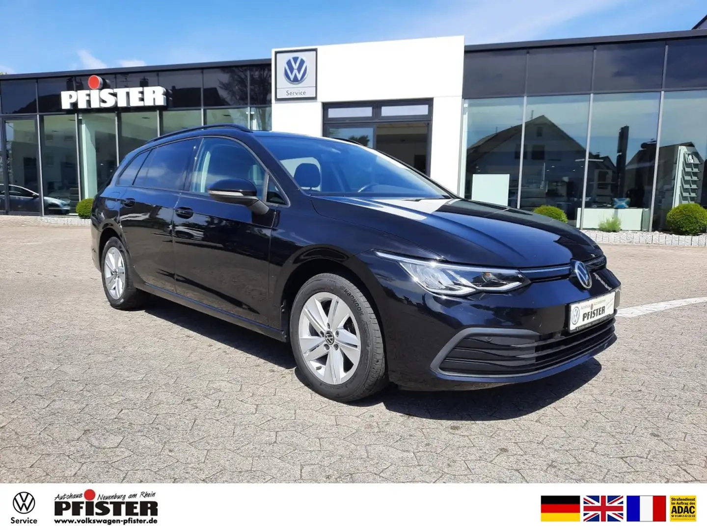 Volkswagen Golf VIII Variant Tempomat Navi LED Klima Navi Zwart - 1