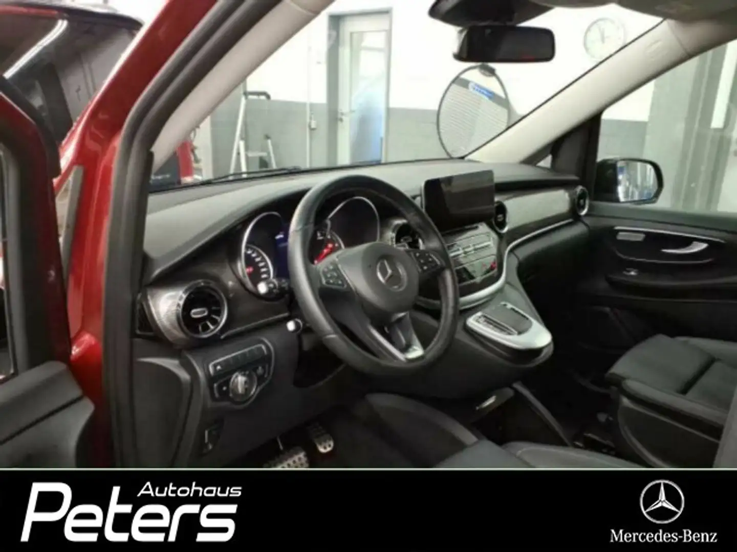 Mercedes-Benz V 300 V 300d Edition lang Night ILS/MBUX/Fahrassistenz Rot - 2