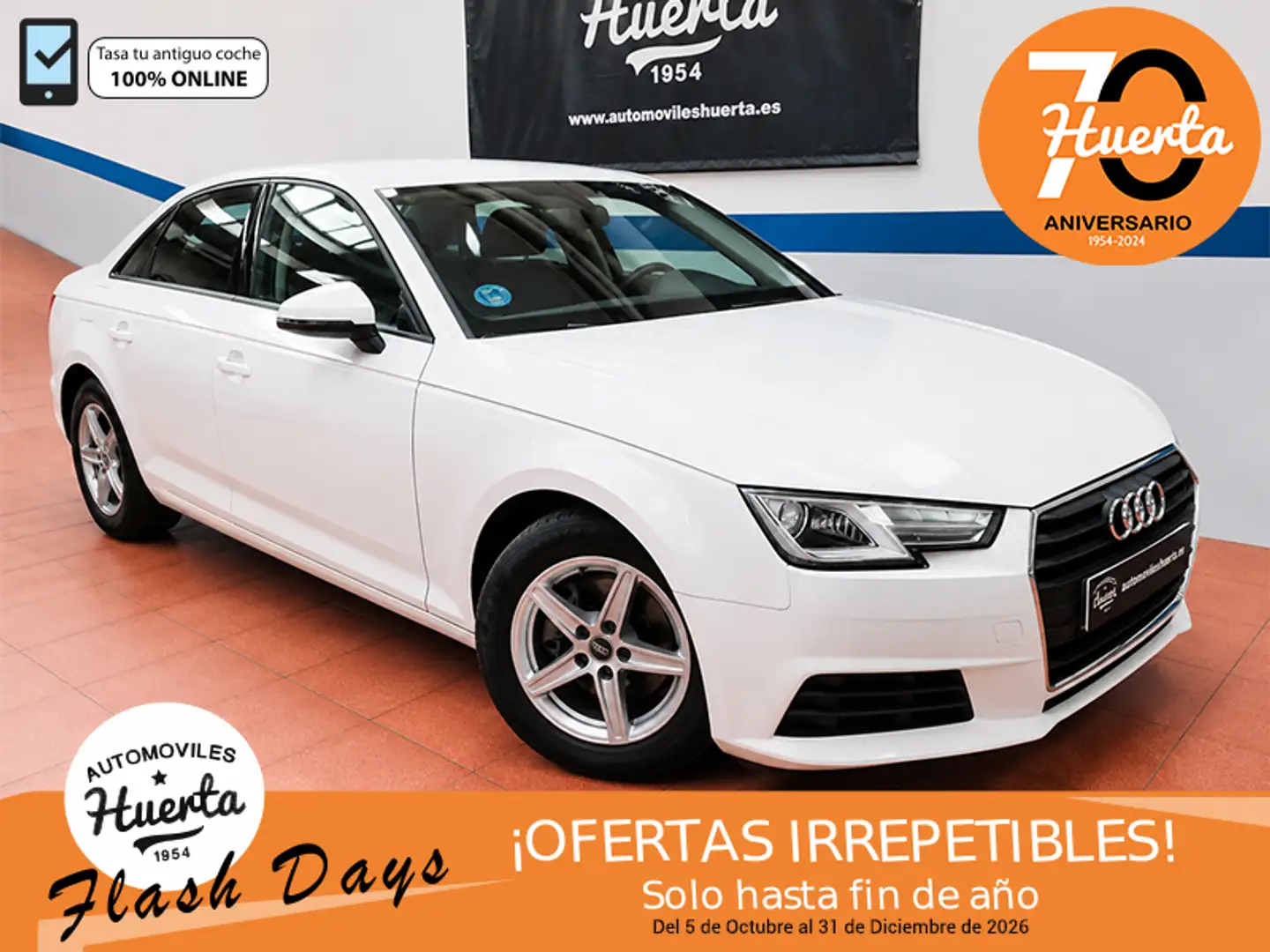 Audi A4 2.0TDI ultra 110kW Blanco - 1