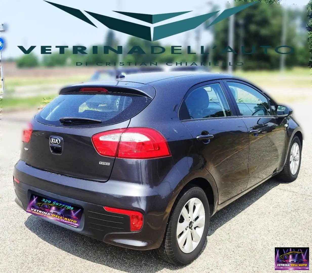 Kia Rio 1.1 CRDi 5p.S&S High Tech Grigio - 2