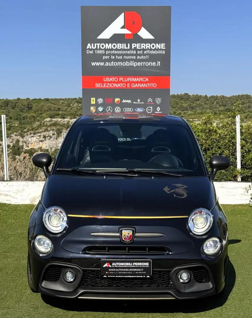 Abarth 595 1.4 Turbo T-Jet 165cv Scorpioneoro Schwarz - 2