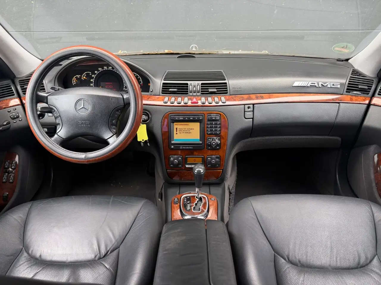 Mercedes-Benz S 430 279PS Automatik Leder Schiebedach ohne TÜV, foto 11