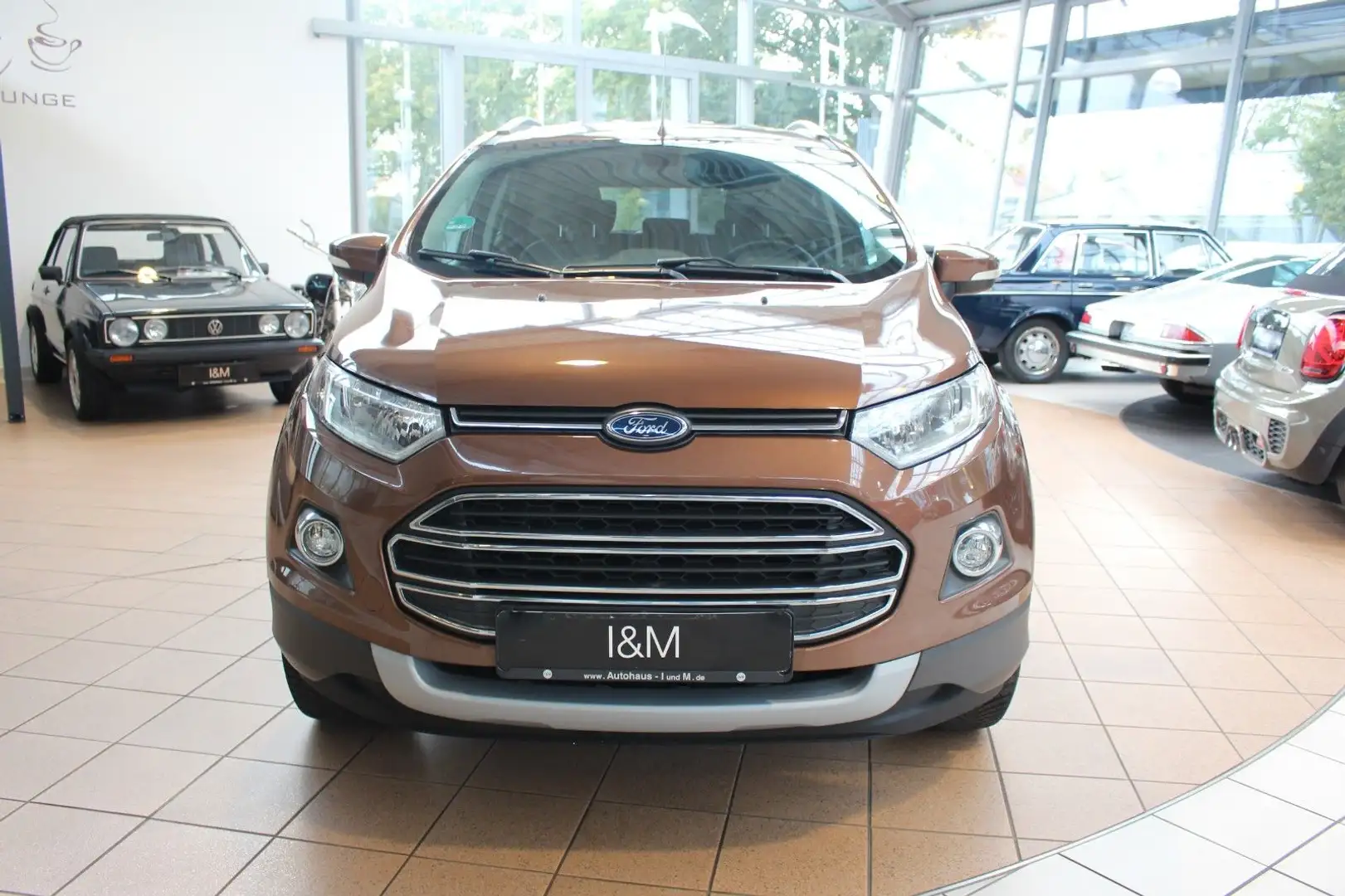 Ford EcoSport Titanium+Navi+Autom.+Kamera+SHZ+EFH+ Grau - 1