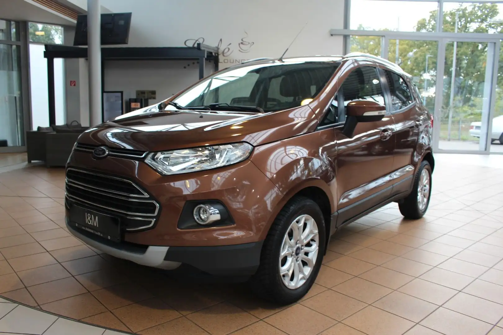 Ford EcoSport Titanium+Navi+Autom.+Kamera+SHZ+EFH+ Grau - 2