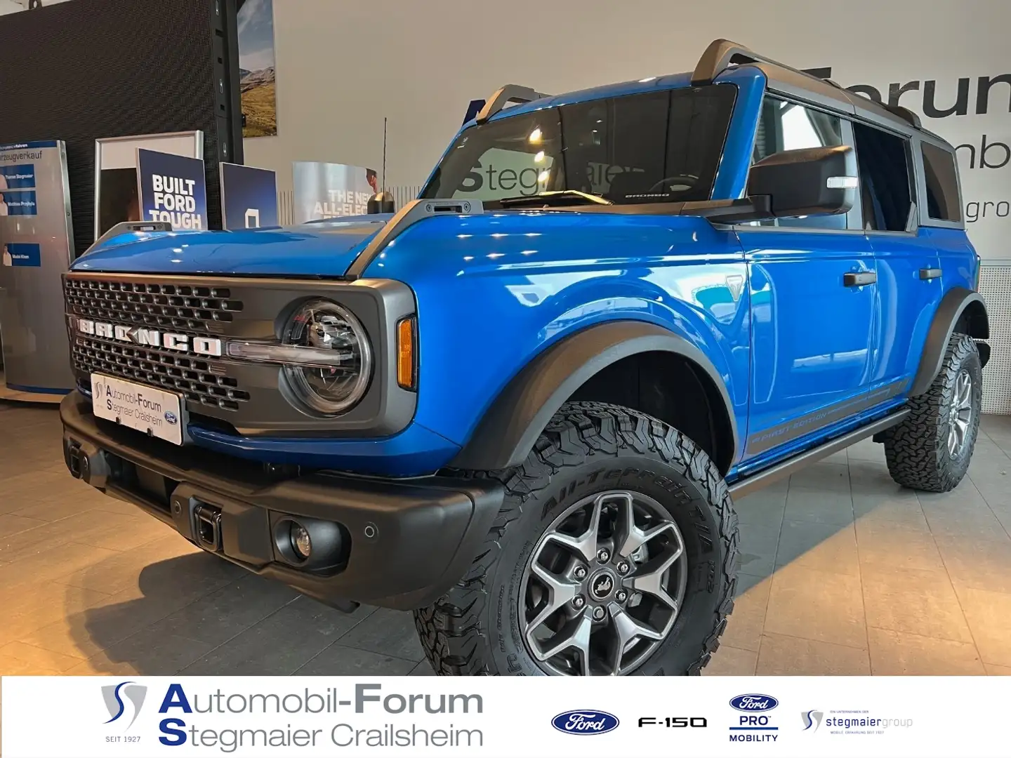 Ford Bronco Badlands FIRST Edition 2.7l V6 e-4WD *360°KAMERA* Bleu - 1