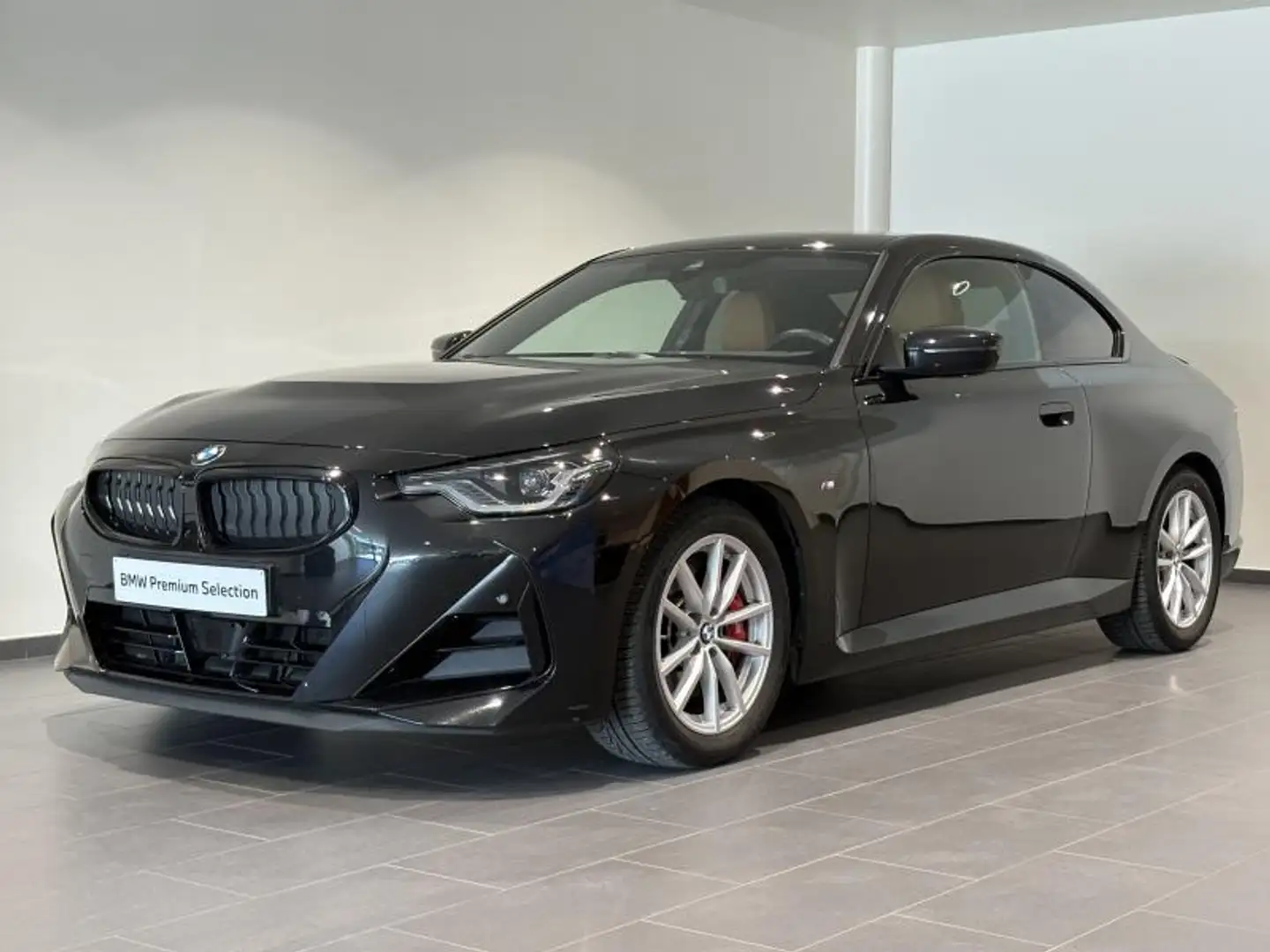 BMW 218 Coupé Noir - 1