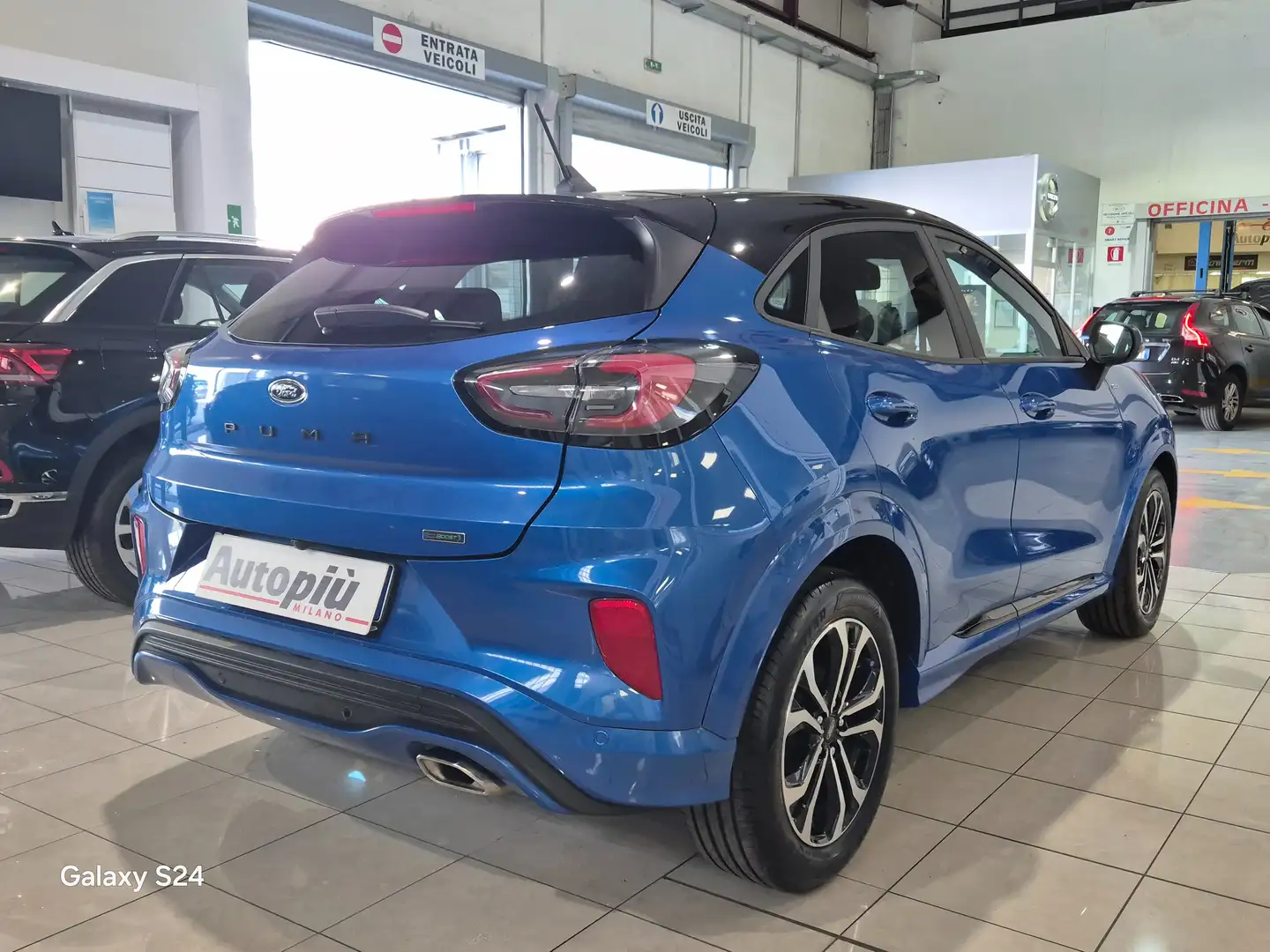 Ford Puma Puma II 2020 1.0 ecoboost h ST-line Design s Blu/Azzurro - 2