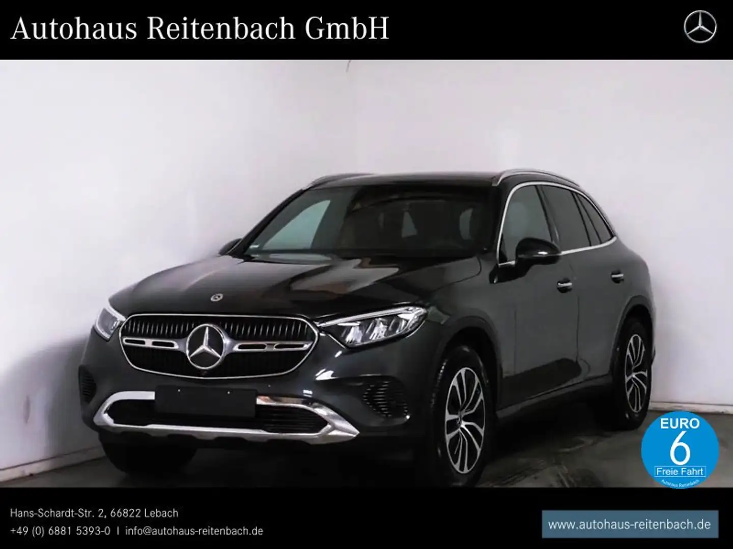 Mercedes-Benz GLC 220 GLC220d 4M AVANTGARDE AIRMATIC+AHK+PANO+DIST+TOT Gris - 1