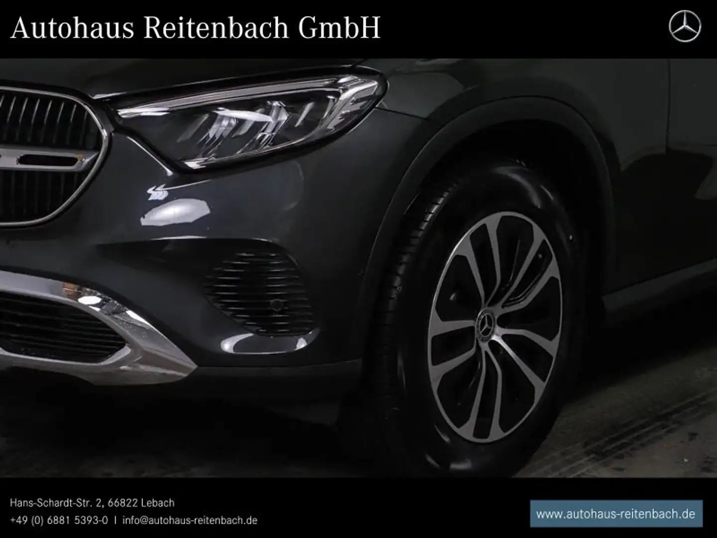 Mercedes-Benz GLC 220 GLC220d 4M AVANTGARDE AIRMATIC+AHK+PANO+DIST+TOT Gris - 2