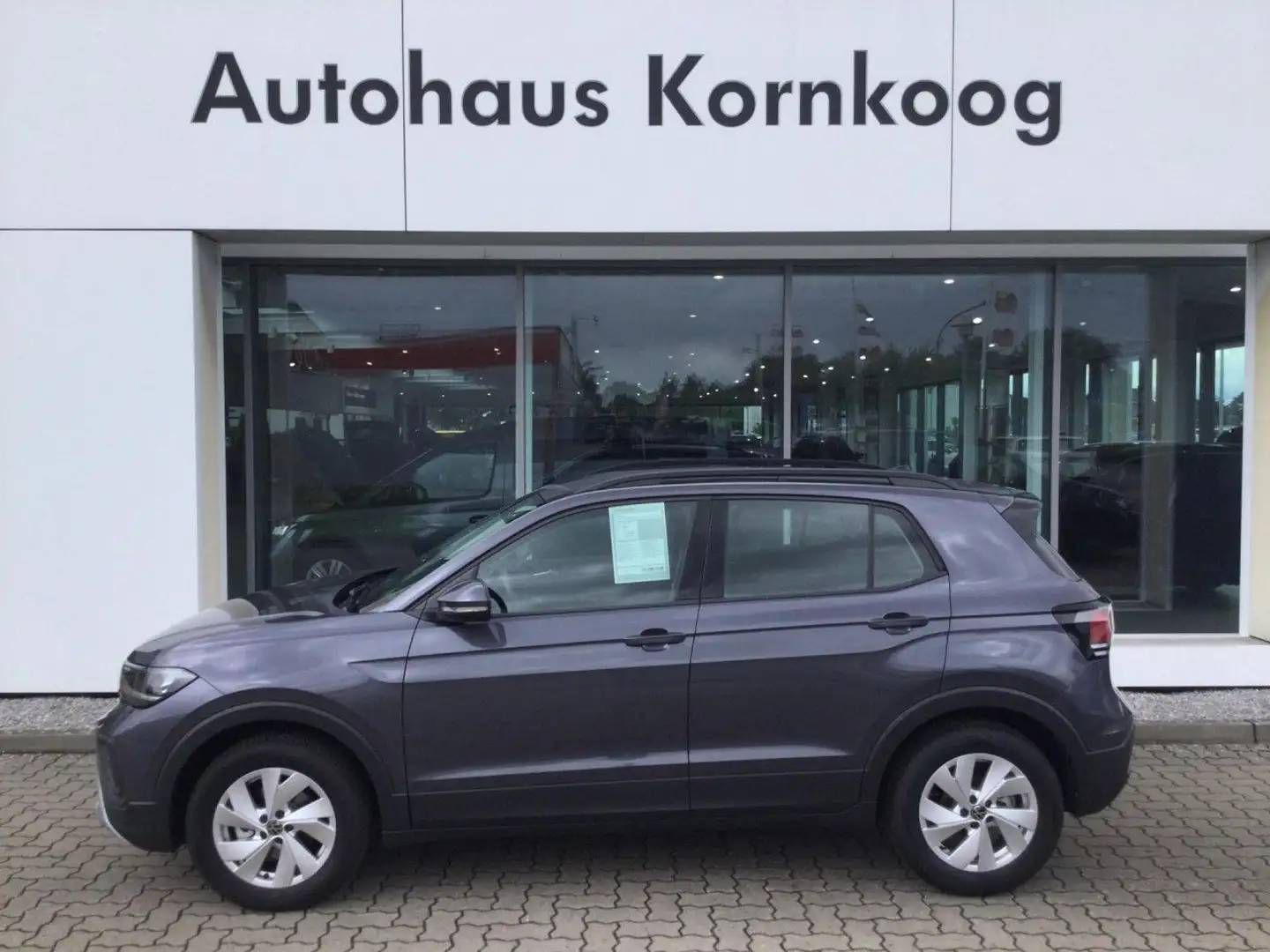 Volkswagen T-Cross 1.0 TSI OPF Life LED APP ACC GAR: 06.2029 Grau - 1
