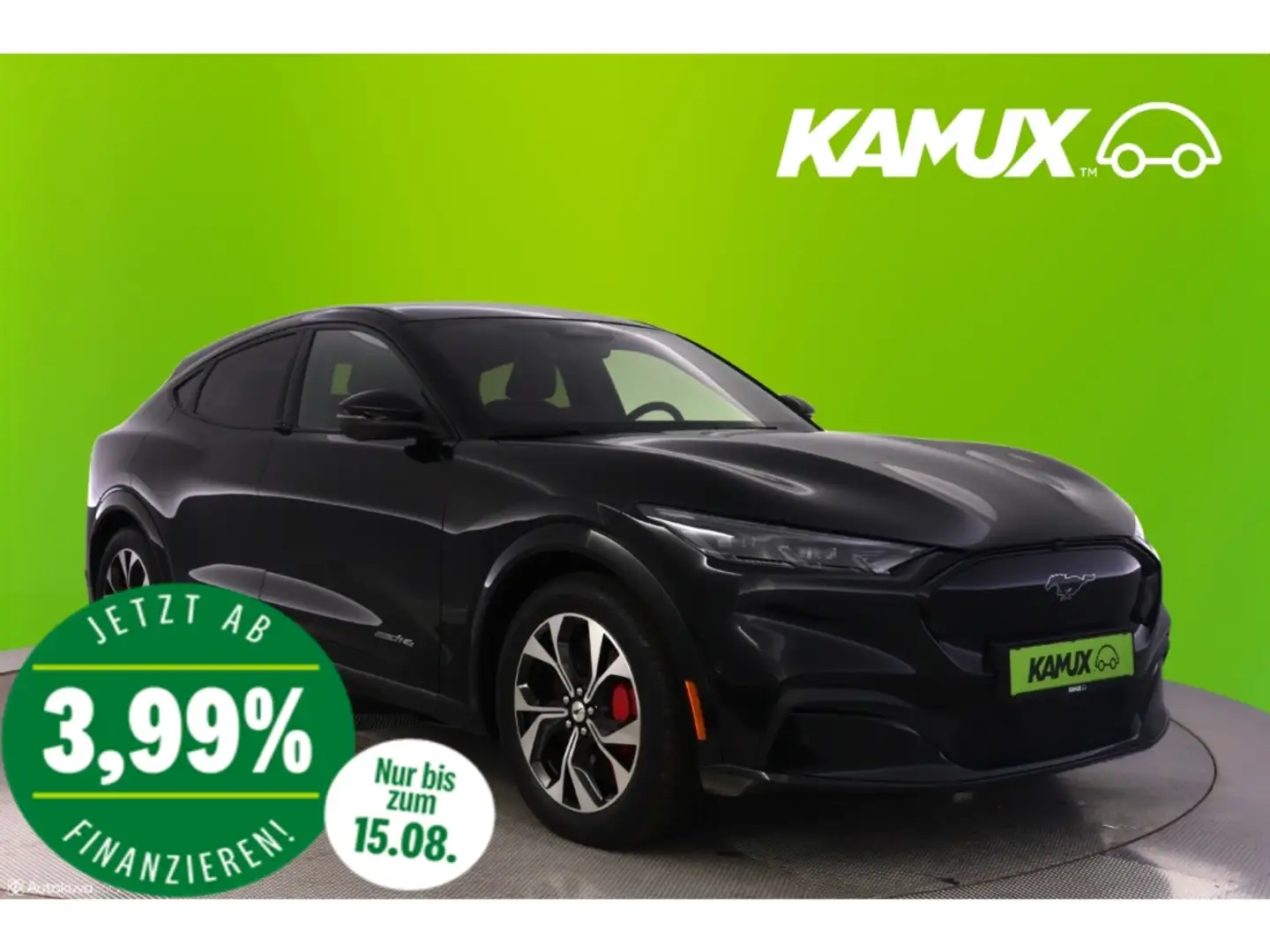 Ford Mustang Mach-E AWD Aut.StandardRange+LED+VIRTUAL Schwarz - 1