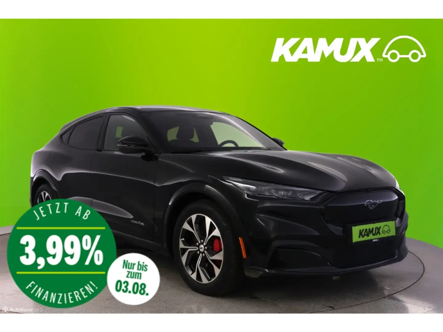 Ford Mustang Mach-E AWD Aut.StandardRange+LED+VIRTUAL Black - 1
