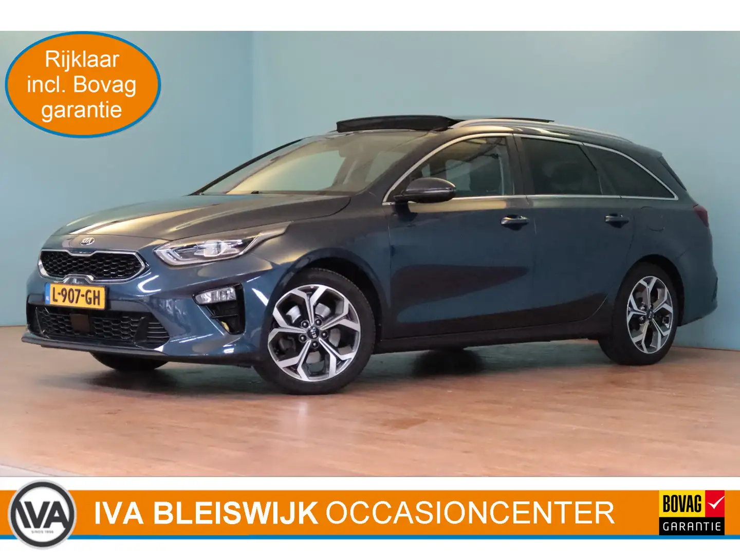 Kia Ceed SW / cee'd SW Sportswagon 1.0 T-GDi ExecutiveLine | NAVI | CAMER Blauw - 1