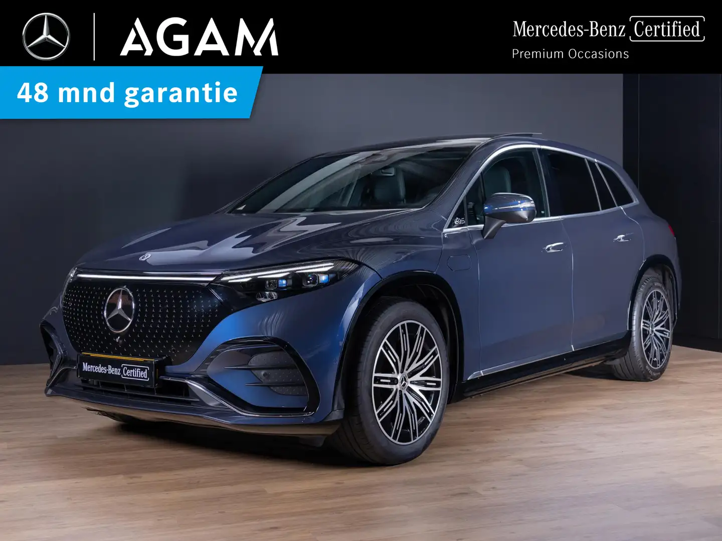 Mercedes-Benz EQS SUV 450+ AMG Line 7p 108 kWh Panorama dak | Trekhaak Bleu - 1