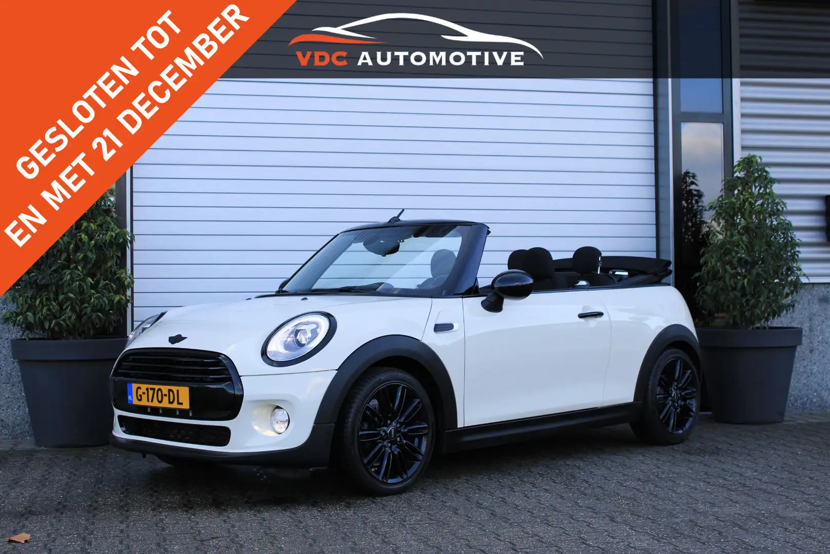 MINI Cooper Cabrio Mini 1.5 Navi | Leder | LED | Sfeerverlichting | C Blanc - 1