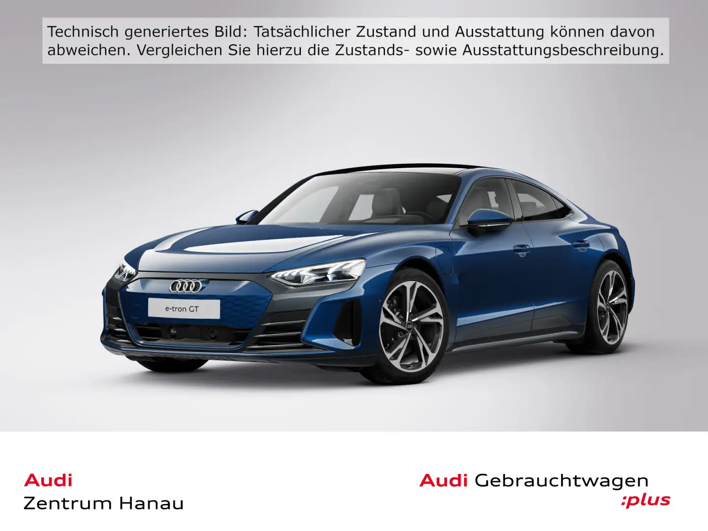 Audi e-tron GT *MATRIX*PANO*NAVI*KAMERA*LUFT* Blau - 1