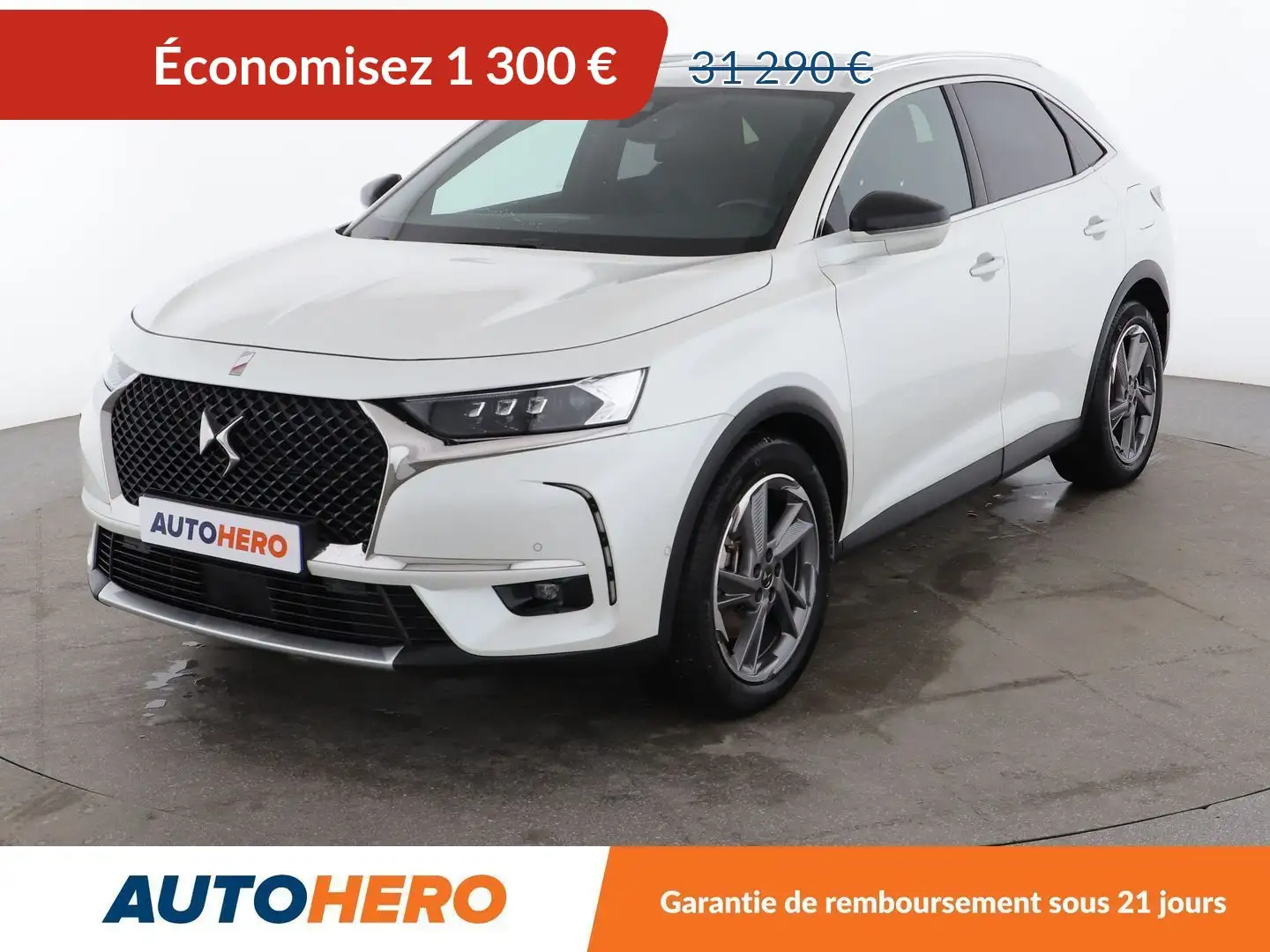 DS Automobiles DS 7 Crossback 1.6 E-Tense 4x4 Rivoli Automatique Blanc - 1