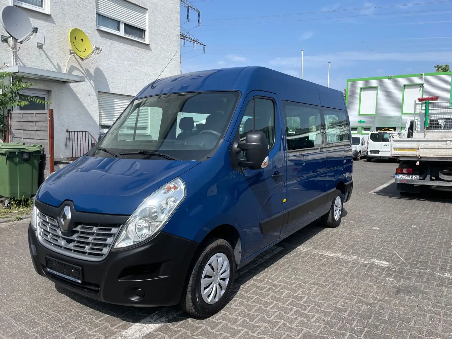 Renault Master III*9-Sitze*Automatik+Klima*170 PS*L2H2* Blau - 1