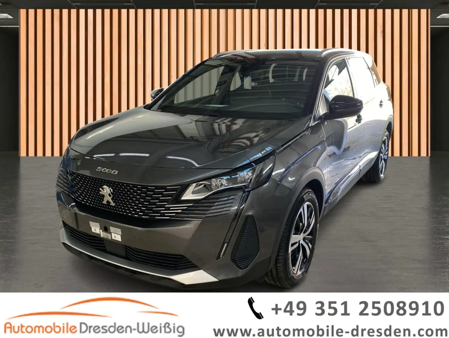 Peugeot 5008 GT Facelift*Navi*ACC*Kamera*7Sitze* Grau - 1