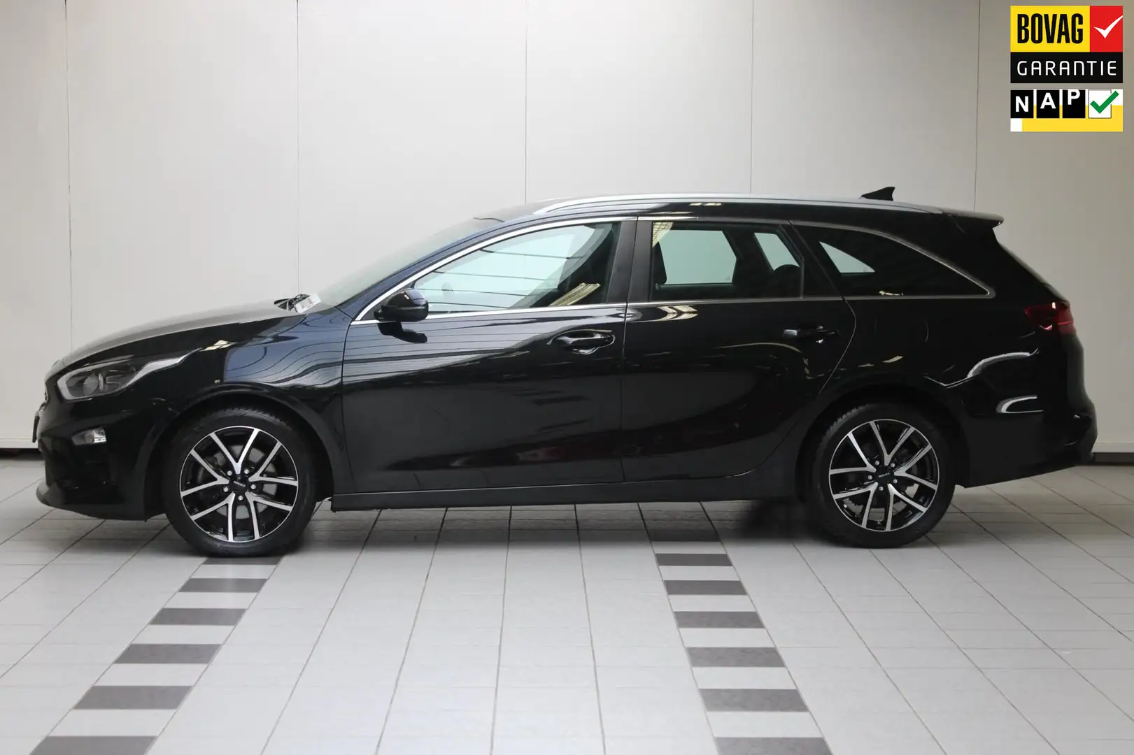 Kia Ceed SW / cee'd SW Sportswagon 1.0 T-GDi DynamicLine*1e Eigenaar*Nieu Zwart - 1