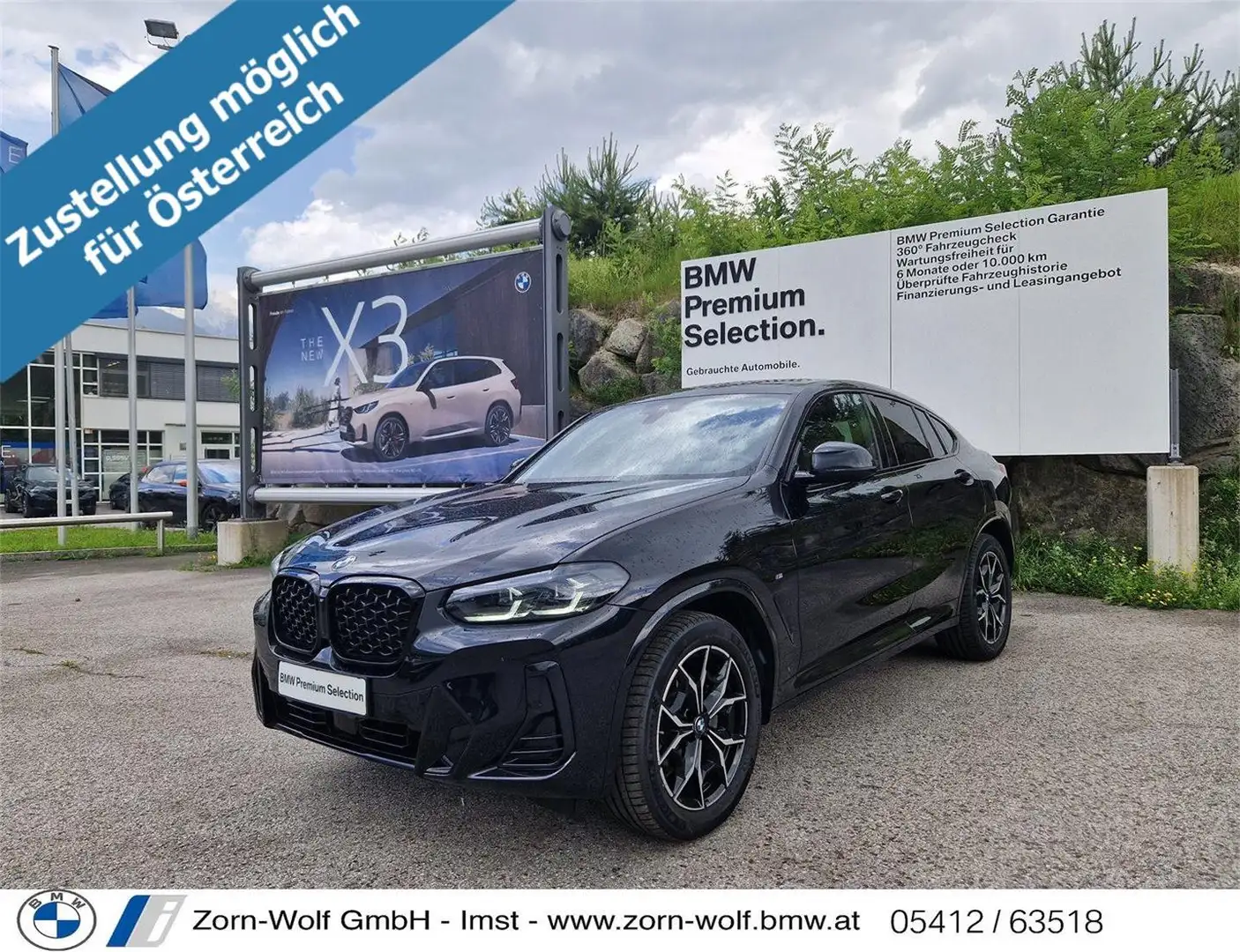 BMW X4 xDrive 20d Noir - 1