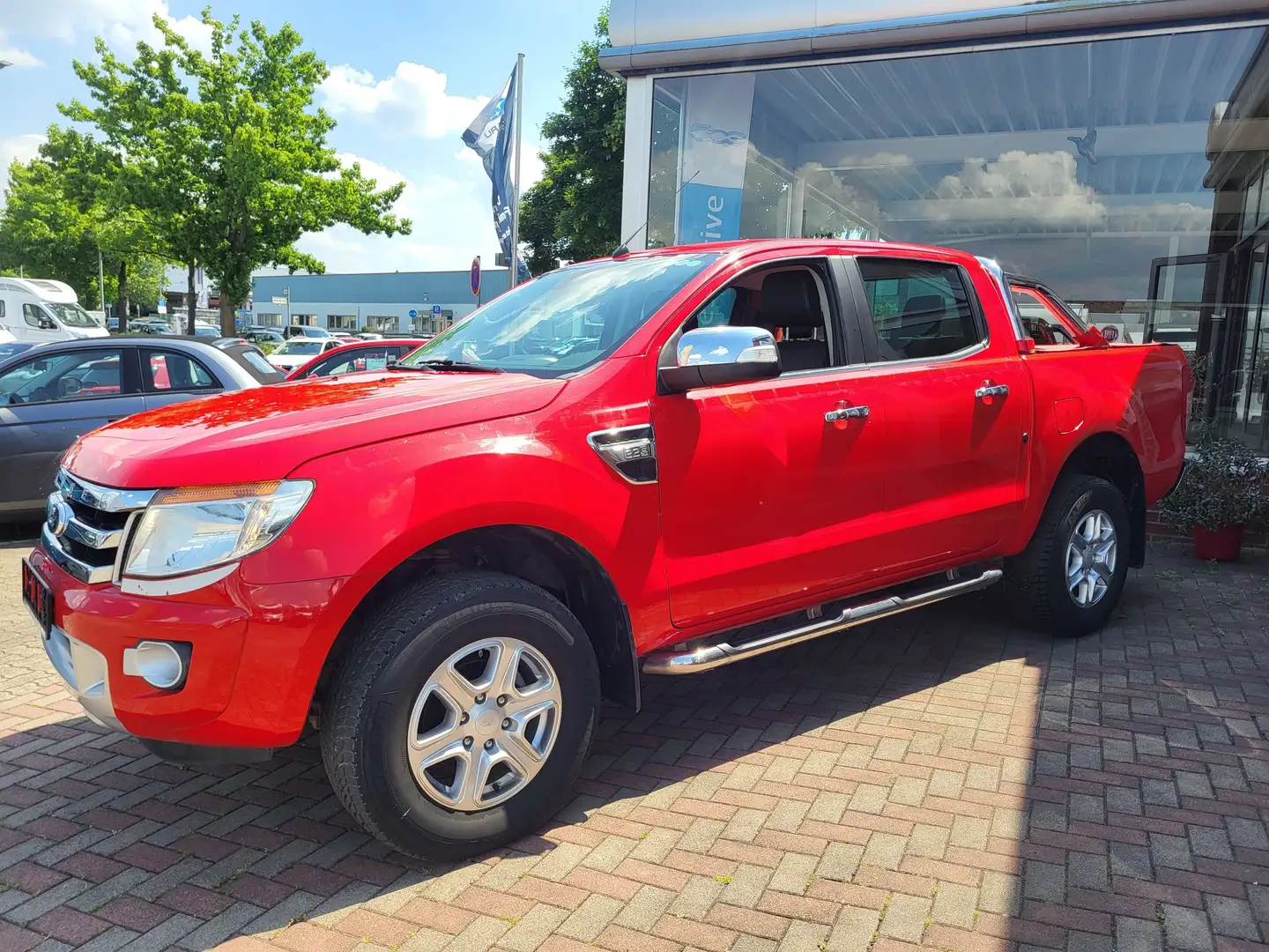 Ford Ranger Limited Doppelkabine 4x4 2.2 Diesel Automatik Rot - 2