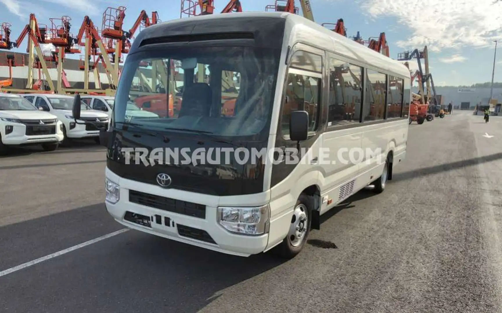 Toyota Coaster 29 seats - EXPORT OUT EU TROPICAL VERSION - EXPORT Weiß - 1