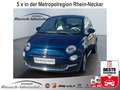 Fiat 500 Lounge 1.2 El. Panodach Klimaautom PDC Kom-paket T Blau - thumbnail 1