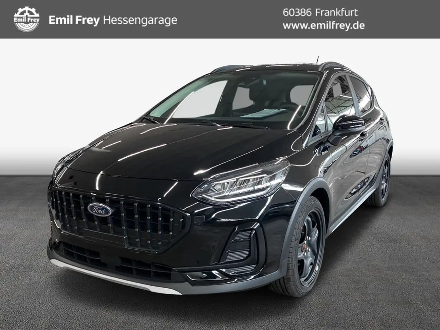 Ford Fiesta 1.0 EcoBoost Hybrid S&S ACTIVE Schwarz - 1