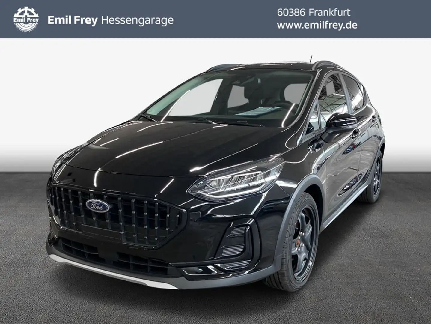 Ford Fiesta 1.0 EcoBoost Hybrid S&S ACTIVE Schwarz - 1