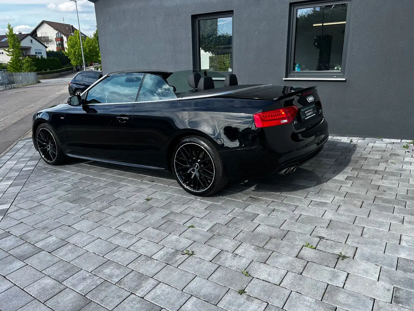 Audi A5 Cabriolet 3.0 TDI quattro/Automatik/ S-line Schwarz - 2