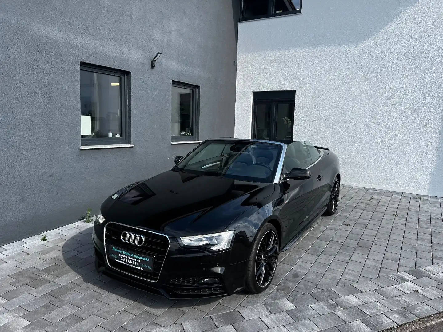 Audi A5 Cabriolet 3.0 TDI quattro/Automatik/ S-line Schwarz - 1
