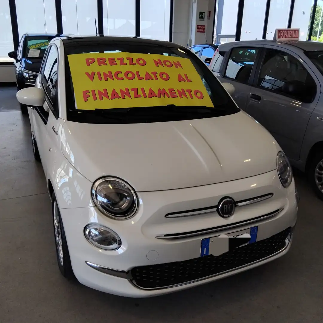 Fiat 500 500 1.0 hybrid Dolcevita 70cv Bianco - 1