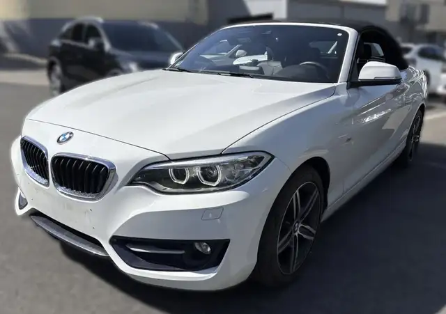 BMW 218 218 i Sport Line,Cabrio,Leder,Automatik,1.Hand