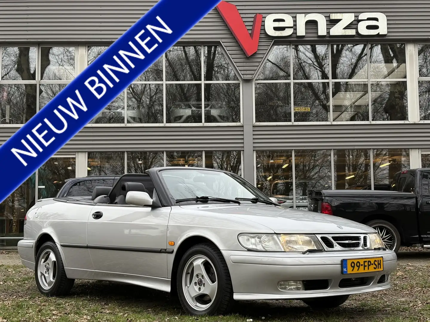 Saab 9-3 Cabrio 2.0T Aero NL-Auto Grijs - 1